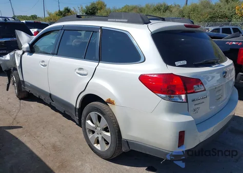 2012 Subaru Outback 2.5I Premium из США, поврежденный, VIN 4S4BRBCC7C1229284